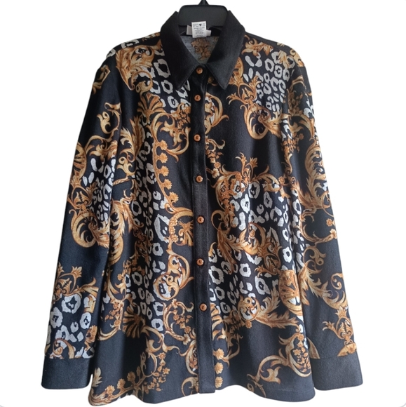 S🍂Vintage Baroque Style Versace Shirt - Picture 2 of 12